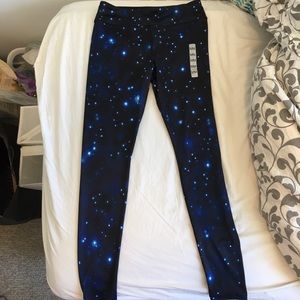 Forever 21 Activewear Galaxy Leggings